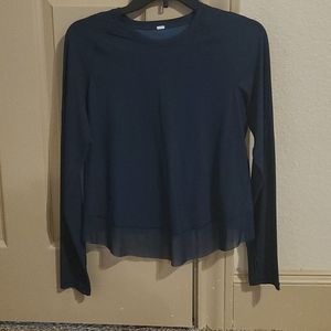 Lululemon cross back long sleeve